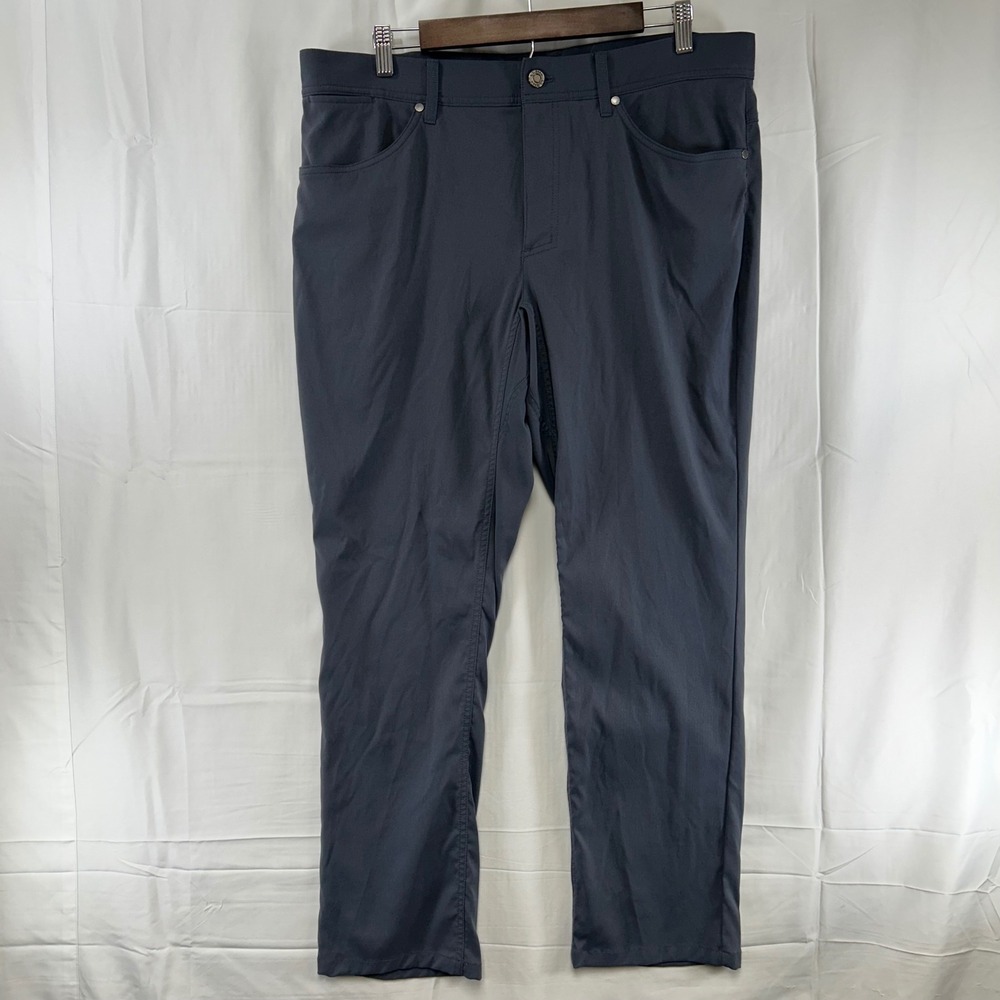 L.L.Bean Venture‎ Pants Mens 36x29 Gray Stretch Technical Hiking 513196 Nylon